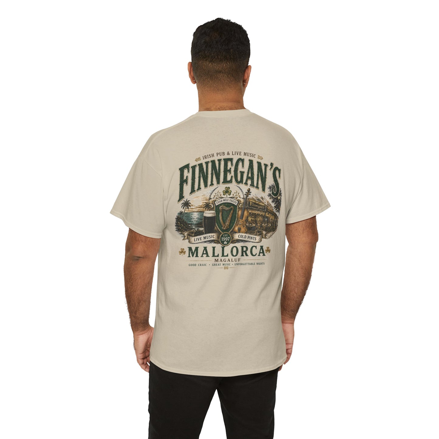Camiseta vintage premium de Finnegan's Irish Pub