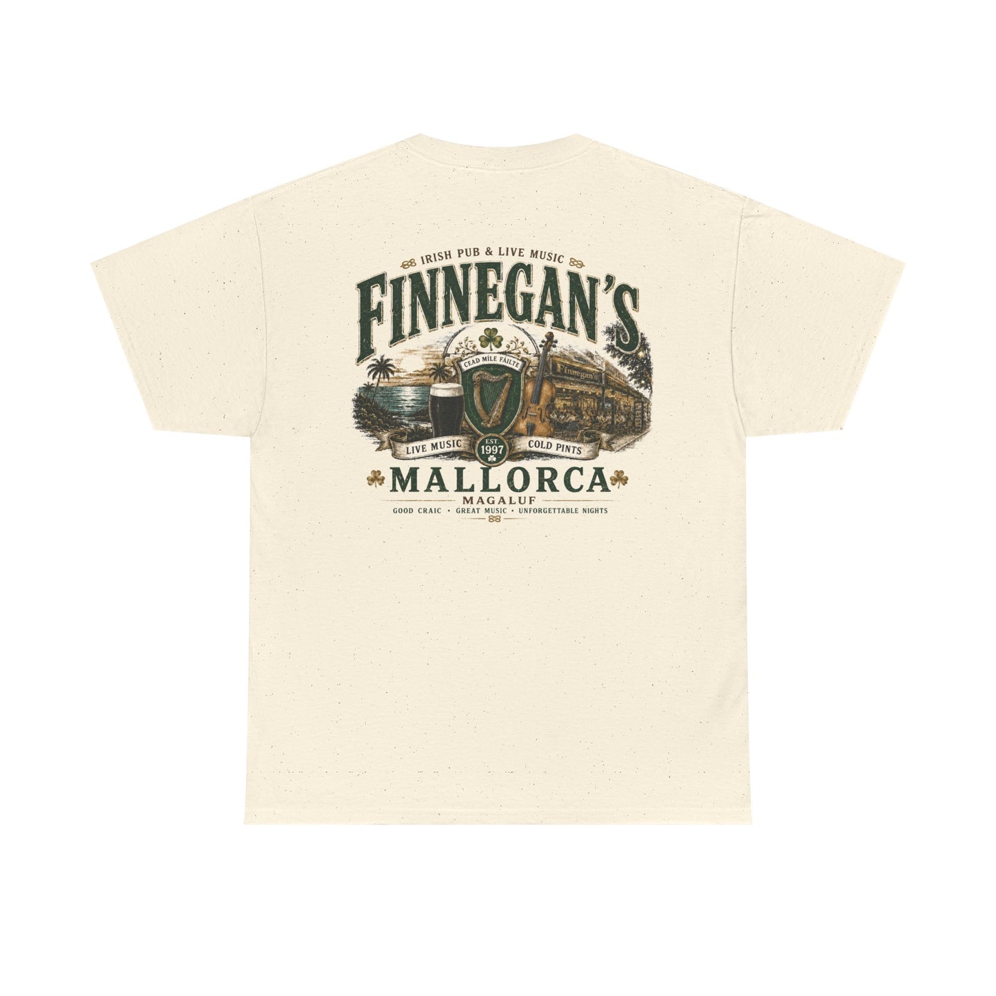 Camiseta vintage premium de Finnegan's Irish Pub