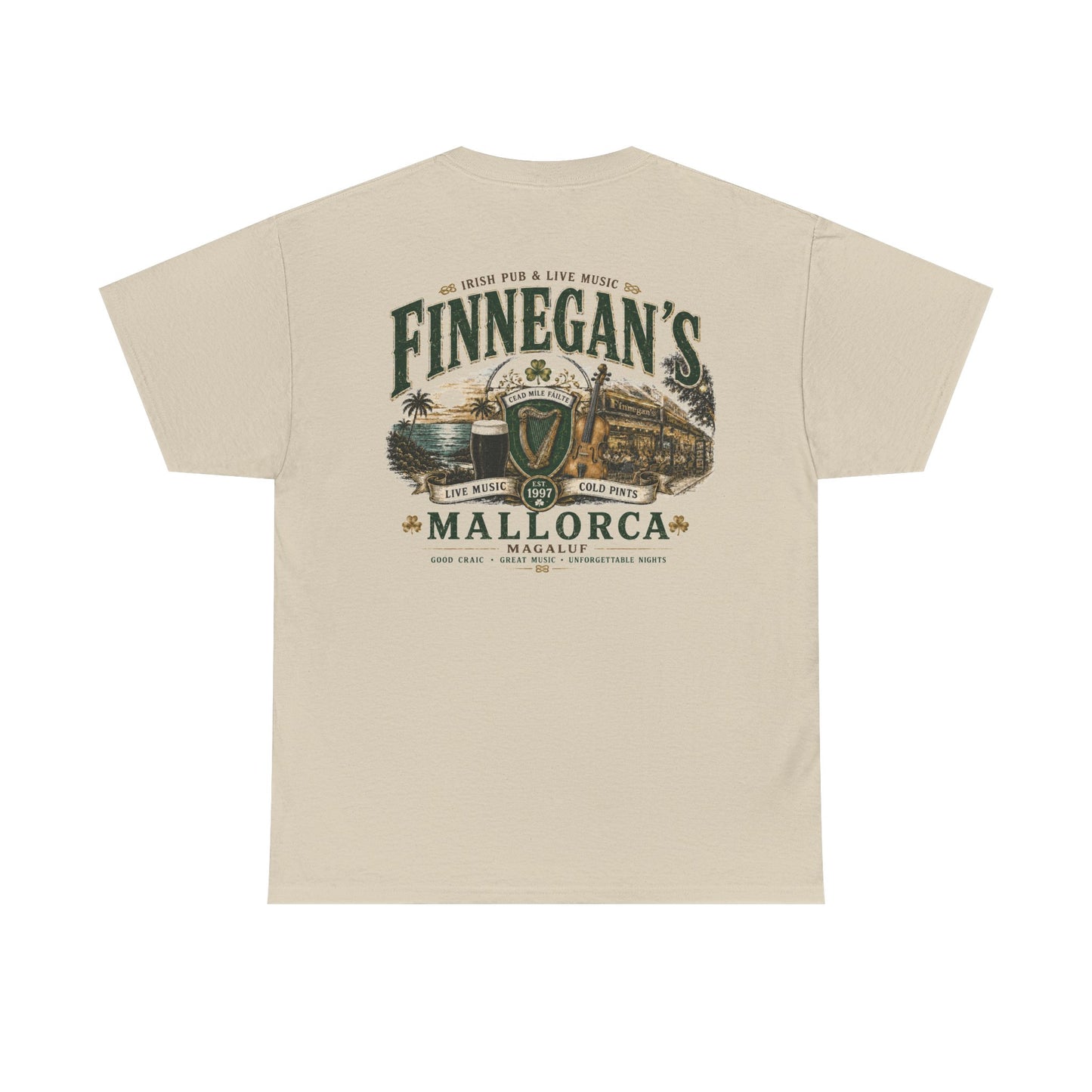 Camiseta vintage premium de Finnegan's Irish Pub
