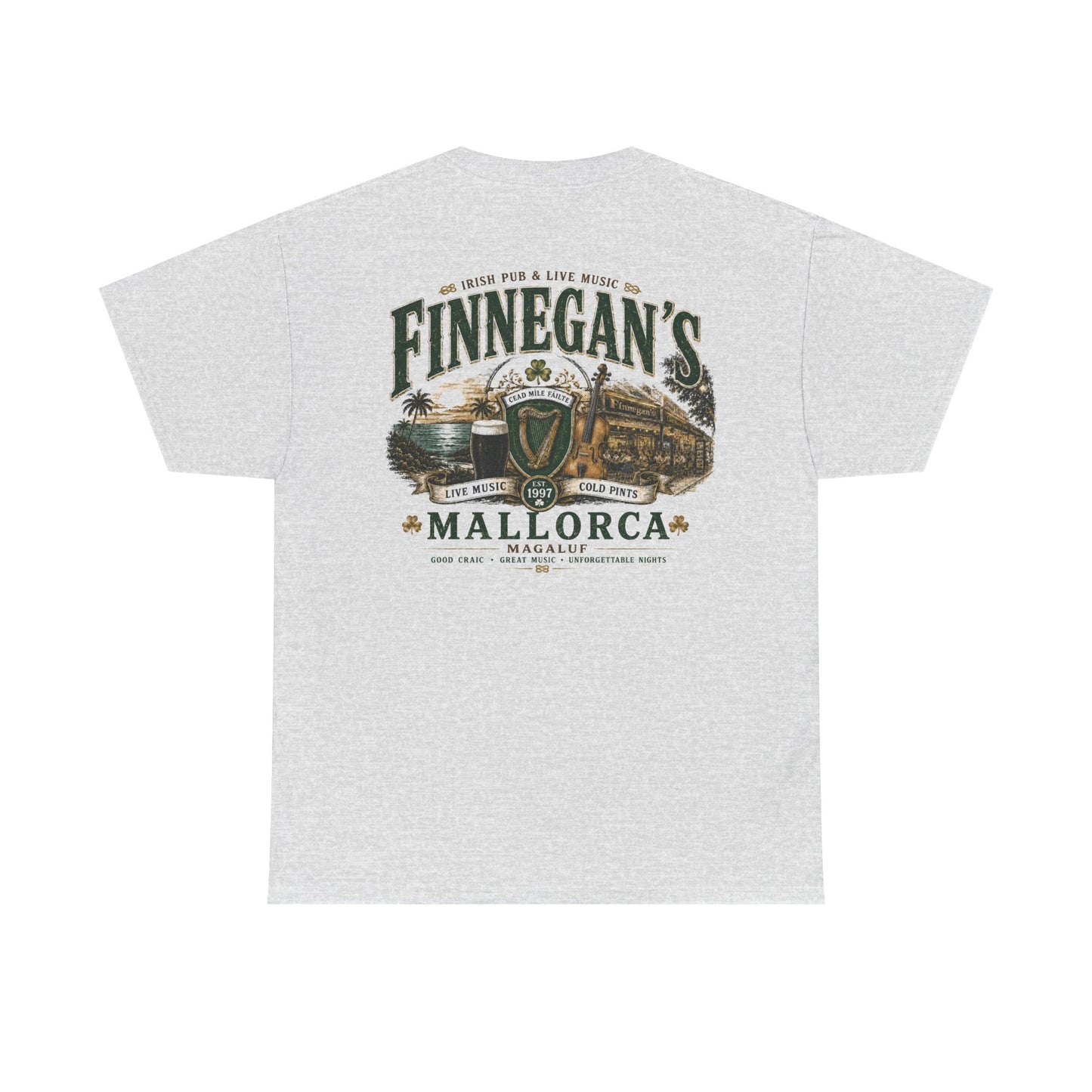 Camiseta vintage premium de Finnegan's Irish Pub
