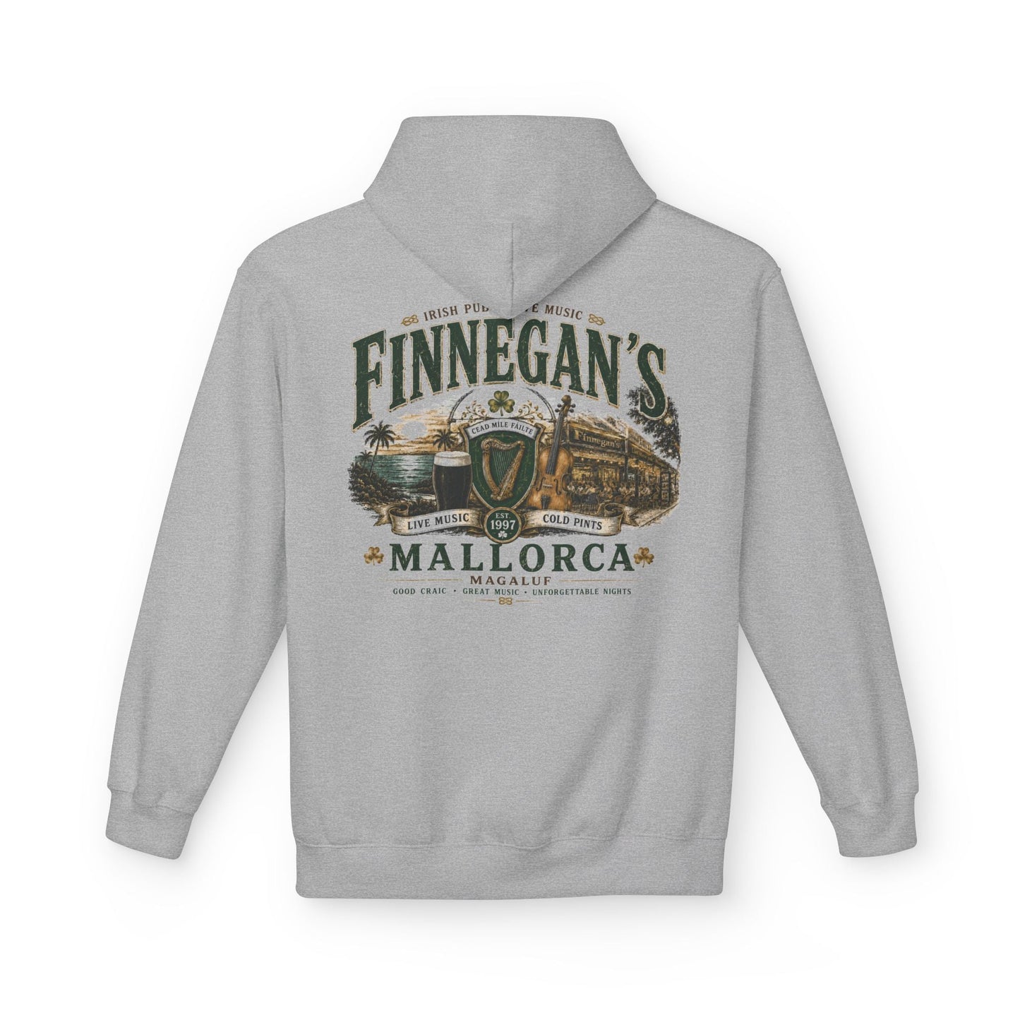 Premium Vintage Finnegan’s Irish Pub Hoodie - CorMerch