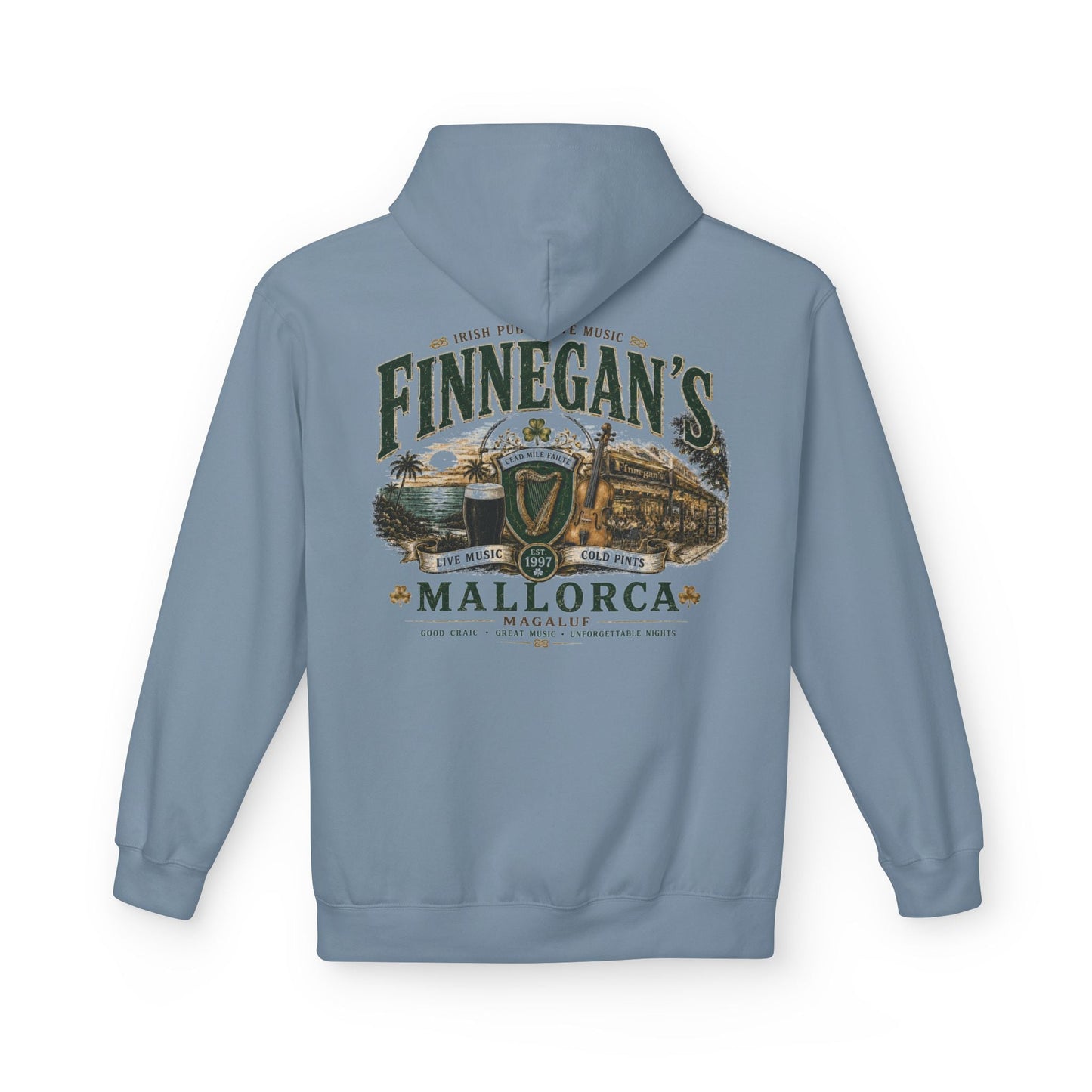 Premium Vintage Finnegan’s Irish Pub Hoodie - CorMerch