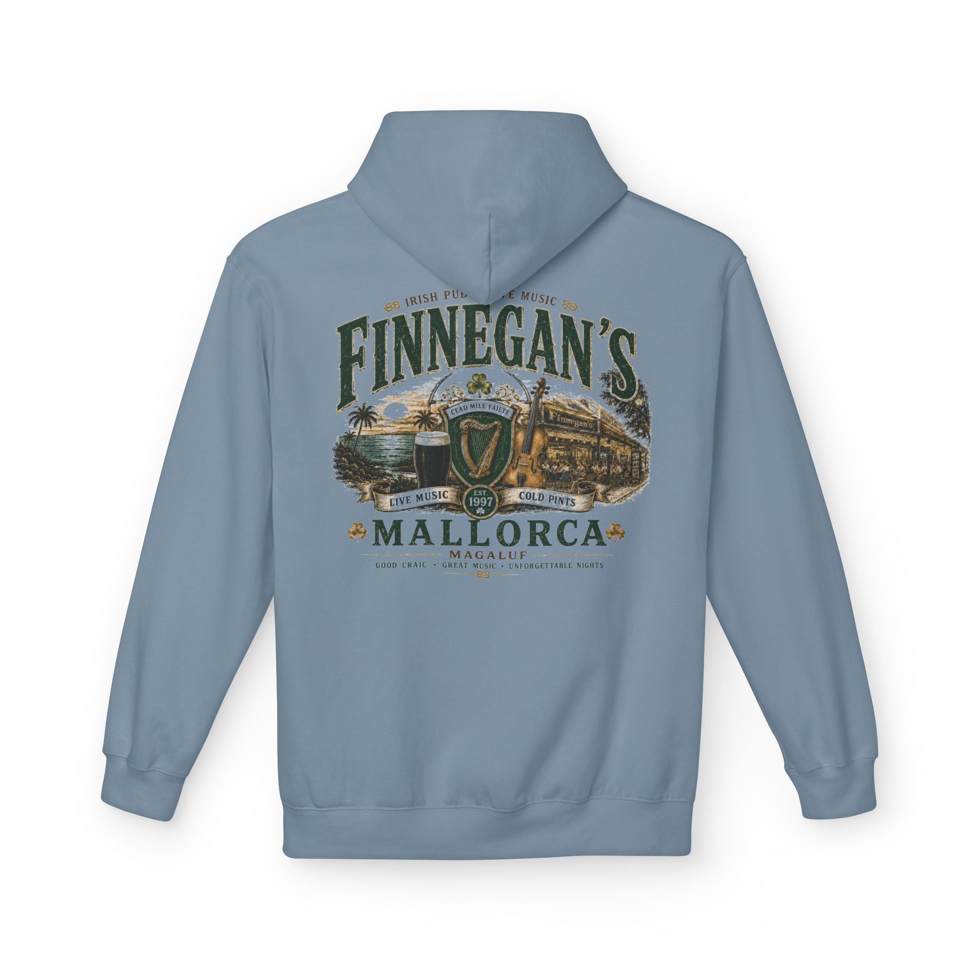 Premium Vintage Finnegan’s Irish Pub Hoodie - CorMerch