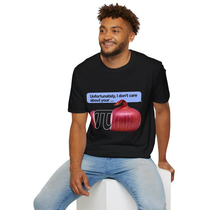 Unfortunately, I don’t care about your - T-Shirt Funny Math & Food Tee - CorMerch